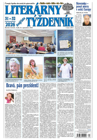 Literárny týždenník 31 – 32/2026